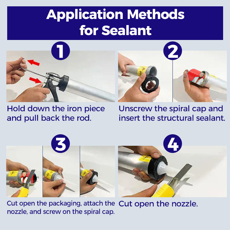 🔥2025 New Upgrades🔥Waterproof Silicone Sealant for Indoor & Outdoor