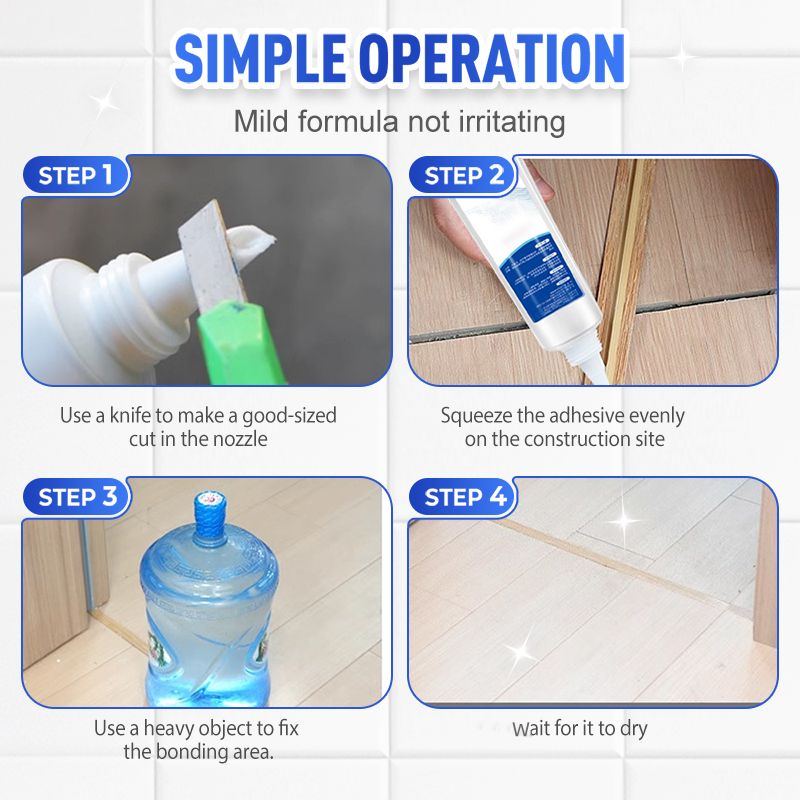 ✨2025 Hot Sale 50% Off🛠️All-Purpose Waterproof Nail-Free Glue